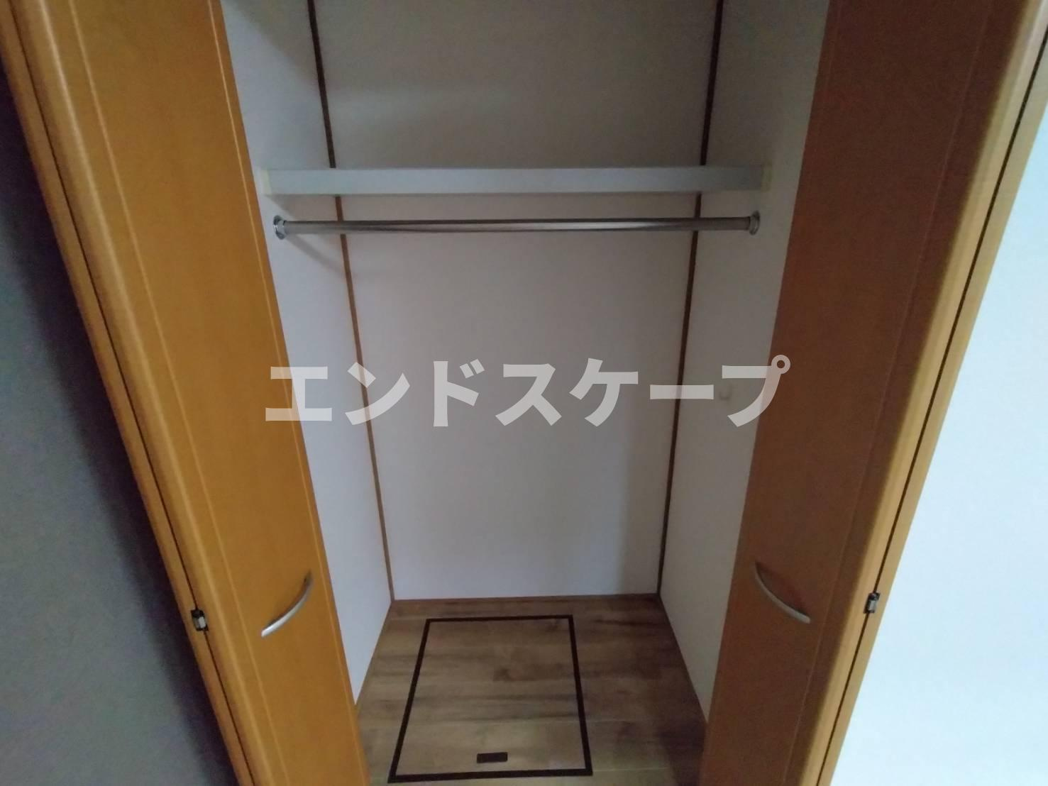 ジュネス山本　Ⅱの収納|高崎、前橋エリアのお部屋探しはエンドスケープまで！お客様の理想お聞かせ下さい♪