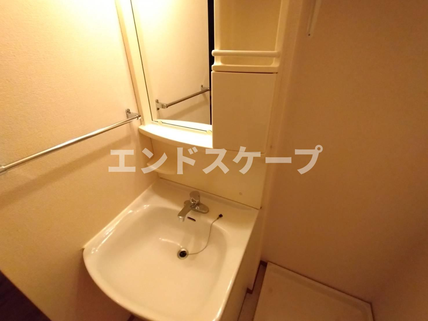ジュネス山本　Ⅱの独立洗面台|高崎、前橋エリアのお部屋探しはエンドスケープまで！お客様の理想お聞かせ下さい♪