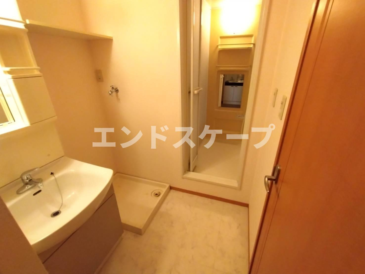 ジュネス山本　Ⅱの洗面所|高崎、前橋エリアのお部屋探しはエンドスケープまで！お客様の理想お聞かせ下さい♪