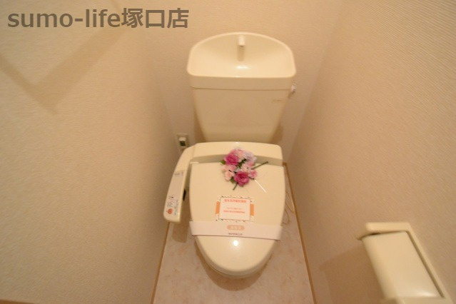 アビタシオン西昆陽A棟のトイレ