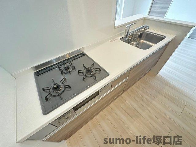 D-room南塚口のキッチン