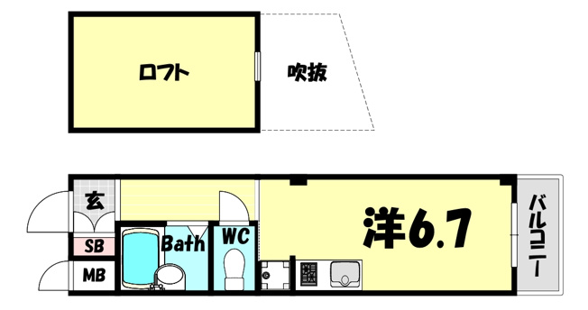 【間取り】 | Choco House北野