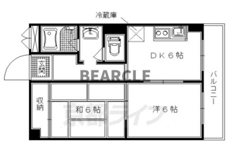 【間取り】 | レフィナード京都西大路