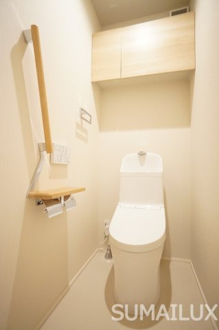 熊本市西区横手５丁目の賃貸マンションのトイレ