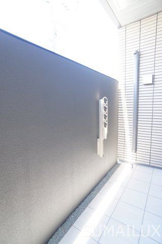 熊本市西区横手５丁目の賃貸マンションのバルコニー