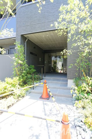 熊本市西区横手５丁目の賃貸マンションのエントランス