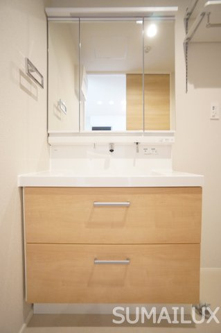 熊本市西区横手５丁目の賃貸マンションの独立洗面台