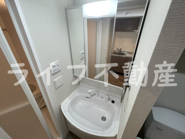 M'Sマンション長栄寺の独立洗面台
