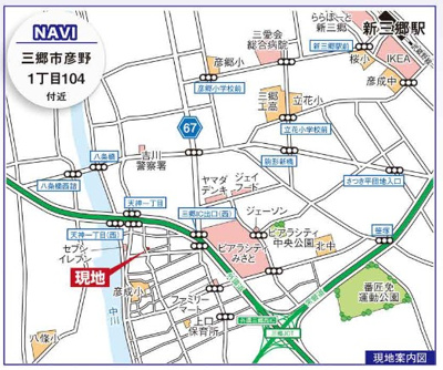 【地図】 | 三郷市彦野2930