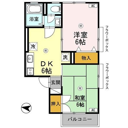 【間取り】 | セジュール黒田