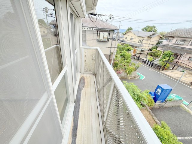 プレミール月見ヶ丘のバルコニー