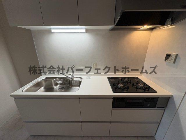 フロレスタ・ミオ山田池公園のキッチン|お料理しやすいキッチンです