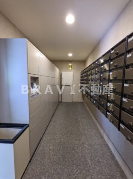 グランソレイユ日本橋　BRAVI不動産のその他共用部分|【グランソレイユ日本橋】メールボックス