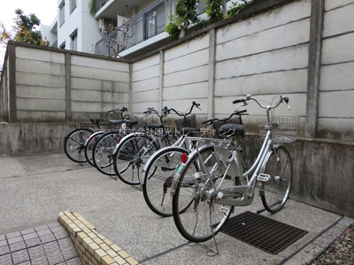 【その他共用部分】 | ダイアパレス氷川台　※6/15退去 | 敷地内に駐輪場があります(^^)/