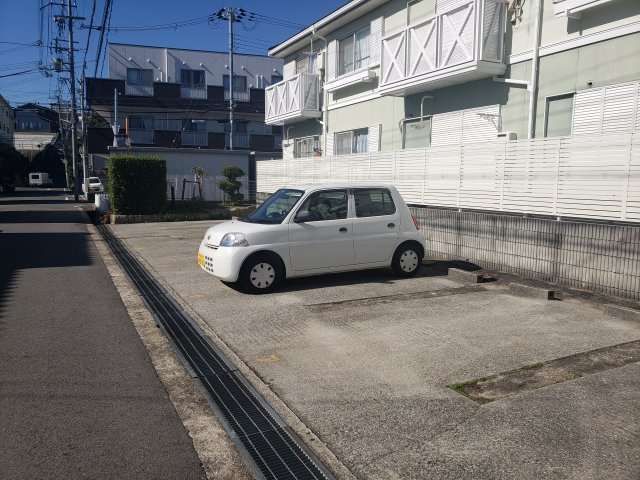 メゾン福田の駐車場|敷地内☆神戸市垂水区　メゾン福田☆
