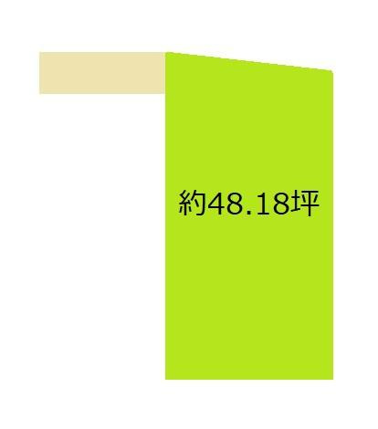 和歌山市鳴神　土地の土地図