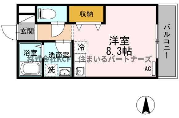 オリーヴァ花畑の間取り