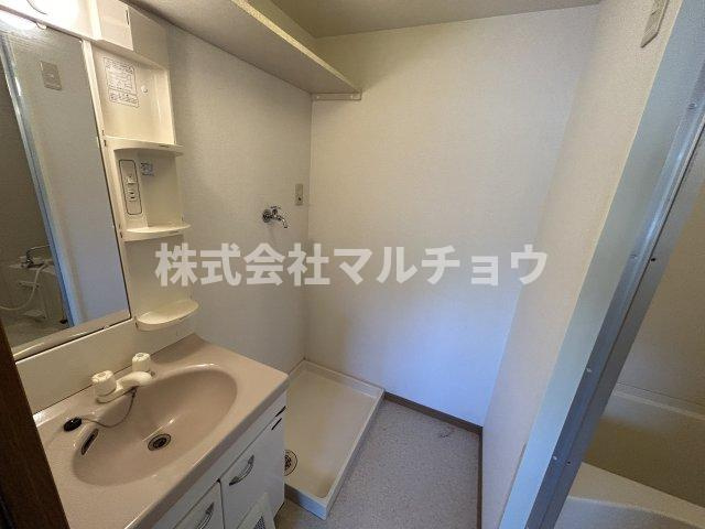 マンションプリオールの洗面所