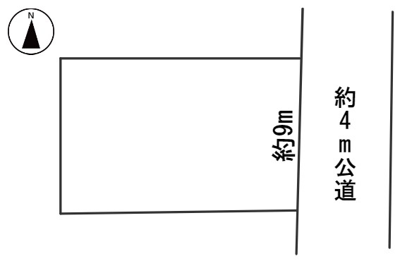６３４３４　本巣市下真桑土地の区画図