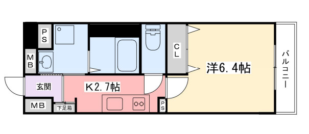 インタービレッジ船丘の間取り|日当たりが良く明るい室内です！