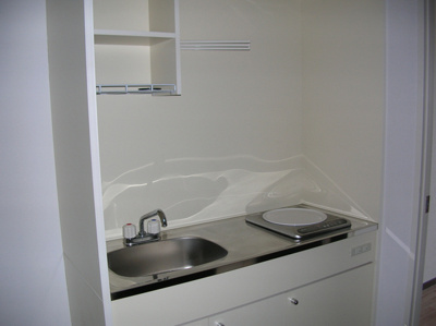 【キッチン】 | インタービレッジ船丘 | ※イメージです（実際２口コンロ）