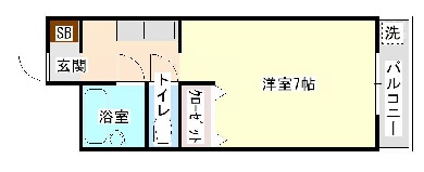 ジョイナス三宅の間取り|代表的な間取りです