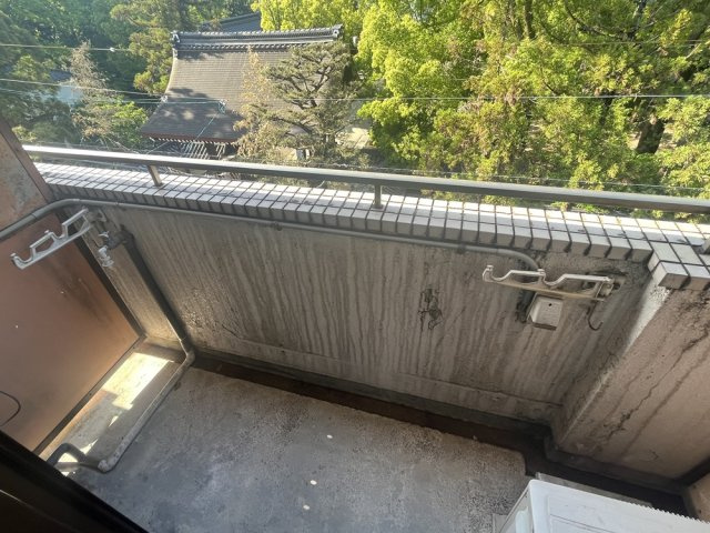 ジョイナス三宅のバルコニー