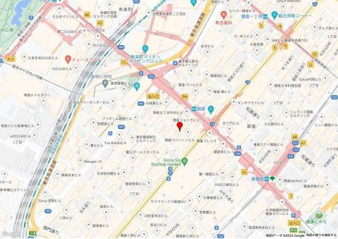 SANWAすずらんBldg.の地図