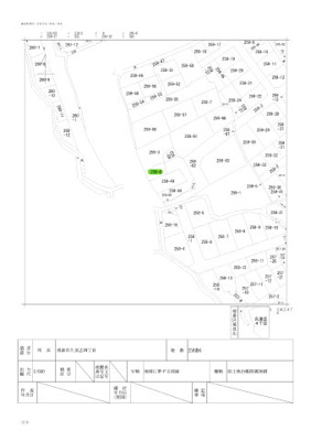 【区画図】 | 久須志4丁目259-6土地