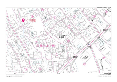 【地図】 | 久須志4丁目259-6土地