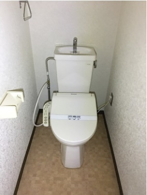 二条CUBEのトイレ