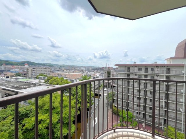 ◆最上階角住戸◆令和６年４月リノベーション完了済み◆伏見稲荷駅徒歩８分◆コトーハイツ伏見稲荷Ｃ棟の展望|バルコニーからの眺望