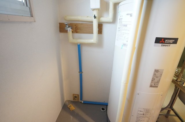 【設備】 | コーポ大善 | 室内洗濯機置場