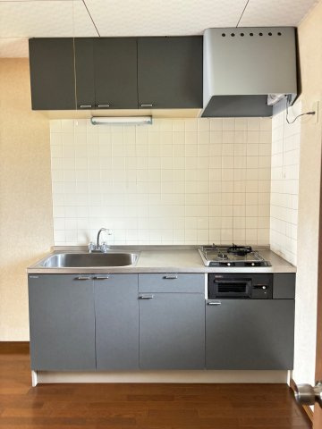 フォーラム東洋C棟のキッチン|ガスコンロ付きです！