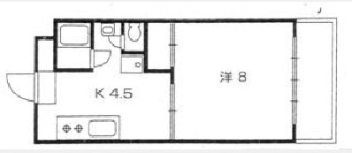 カーサ南野の間取り