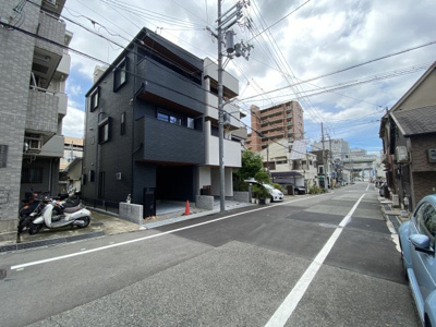 【前面道路含む現地写真】 | 灘区新在家南町2丁目　新築戸建て