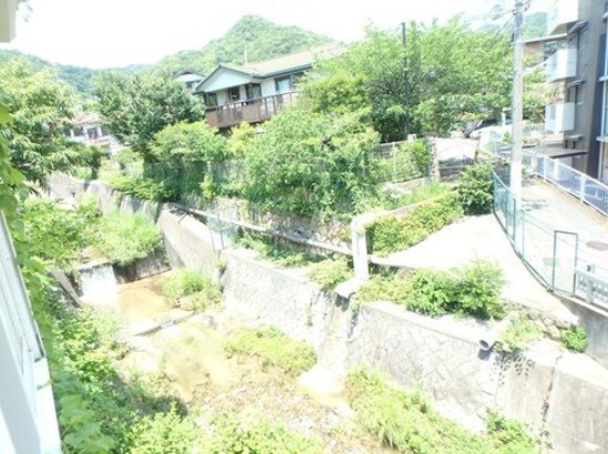 山芦屋町　売土地の外観|２階より北西方向を望む眺望