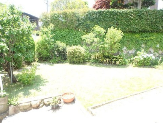 山芦屋町　売土地の外観|お庭