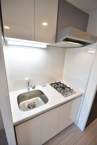 大阪市城東区新喜多２丁目の賃貸マンションのキッチン