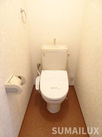 熊本市東区戸島６丁目の賃貸マンションのトイレ