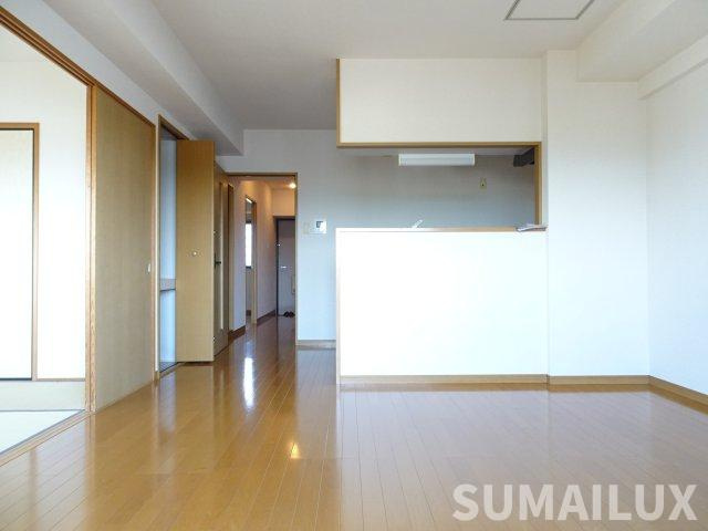 熊本市東区戸島６丁目の賃貸マンションの居間・リビング