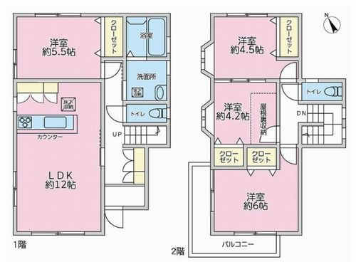 【仲介手数料０円】平塚市南金目　中古一戸建ての間取り|平塚市南金目　中古一戸建て