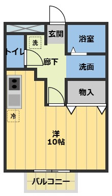 サウス　レグルスの間取り