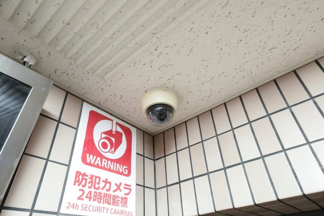ヤングヴィレッジ三山木の設備|防犯カメラ
