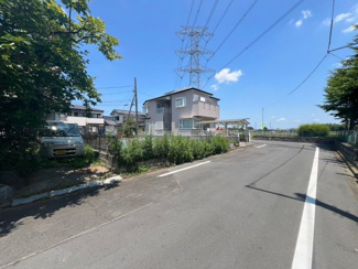 【前面道路含む現地写真】