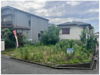 売土地　四條畷市岡山東5丁目（建築条件無し更地）の外観