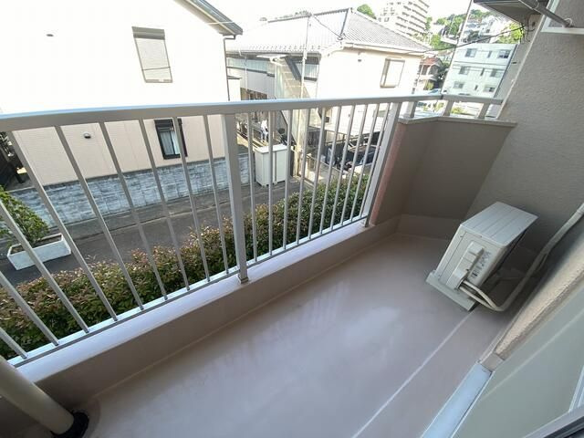 シャトレー新井のバルコニー