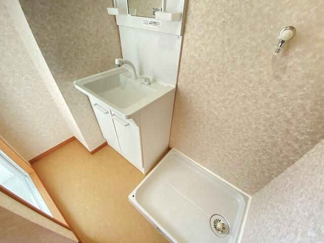 シャトレー新井の洗面所