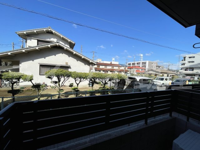 プレセアコート花園B棟の展望