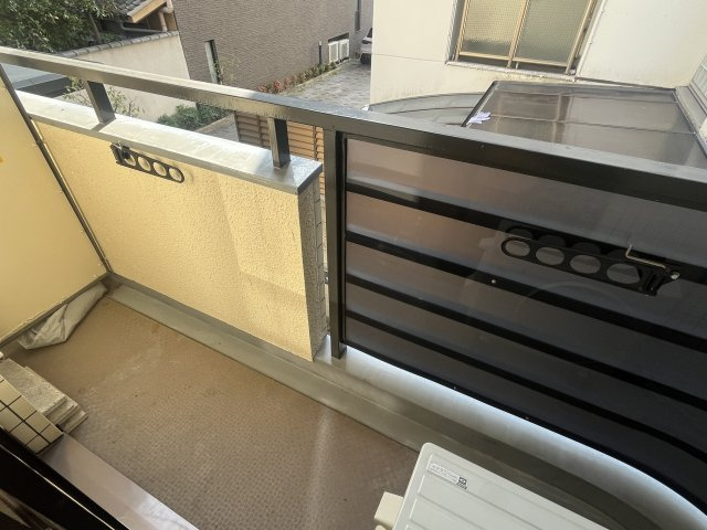 カームハウス堀川のバルコニー